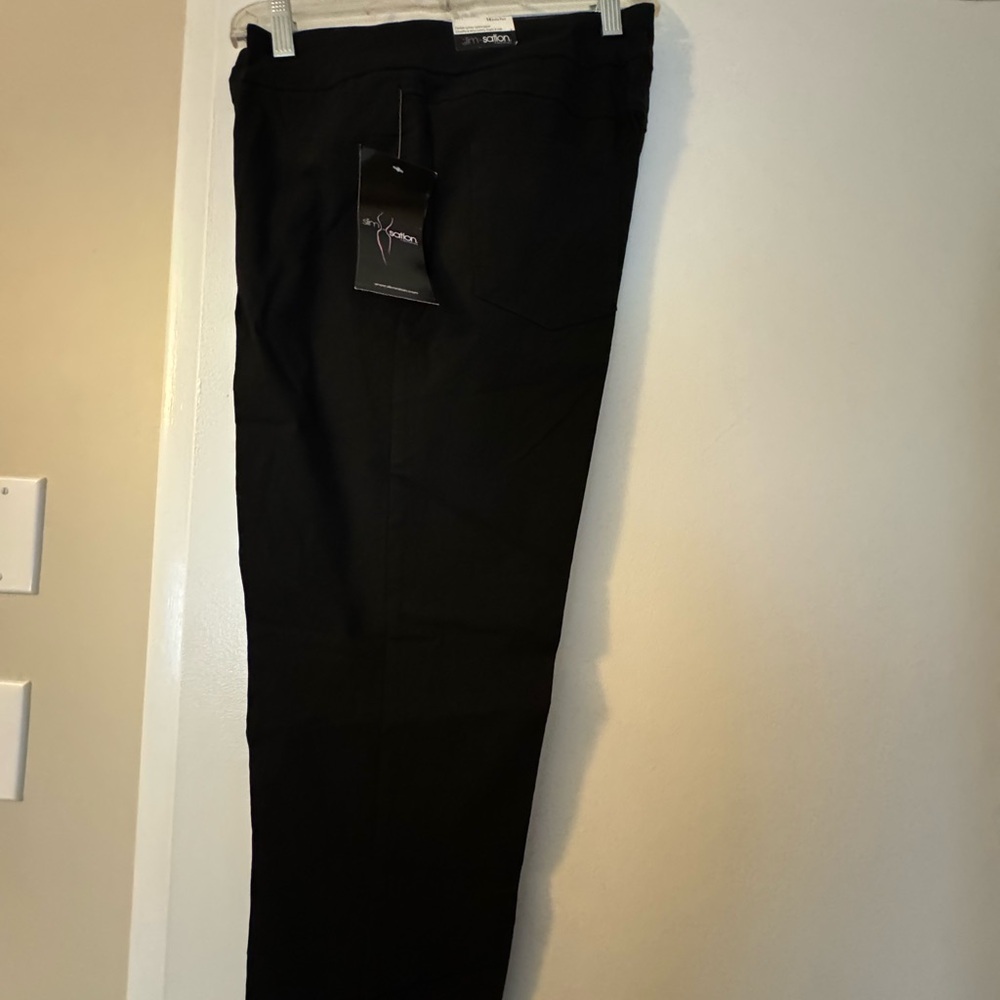 Black Ankle Cropped Pants